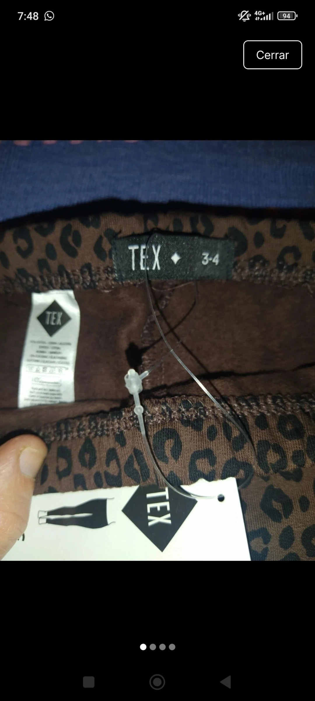 Legging imprimé animal 3-4 ans neufs – photo 4